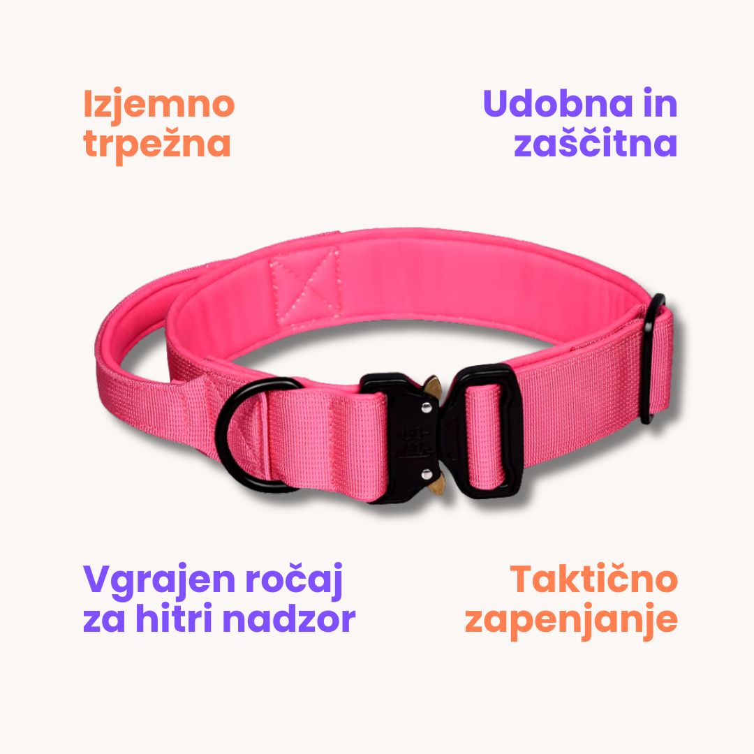 Tactical Paw - taktična ovratnica z ročajem