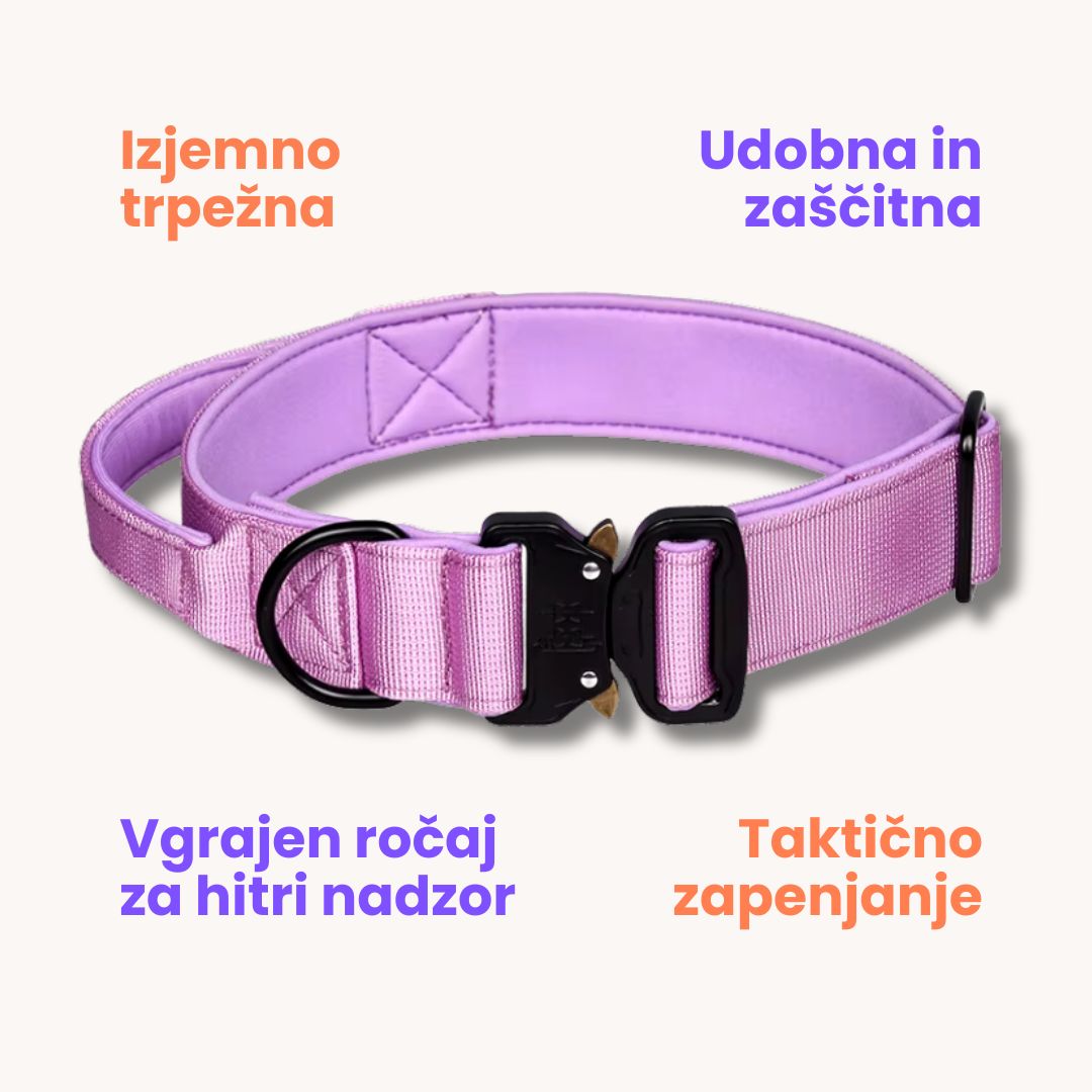 Tactical Paw - taktična ovratnica z ročajem