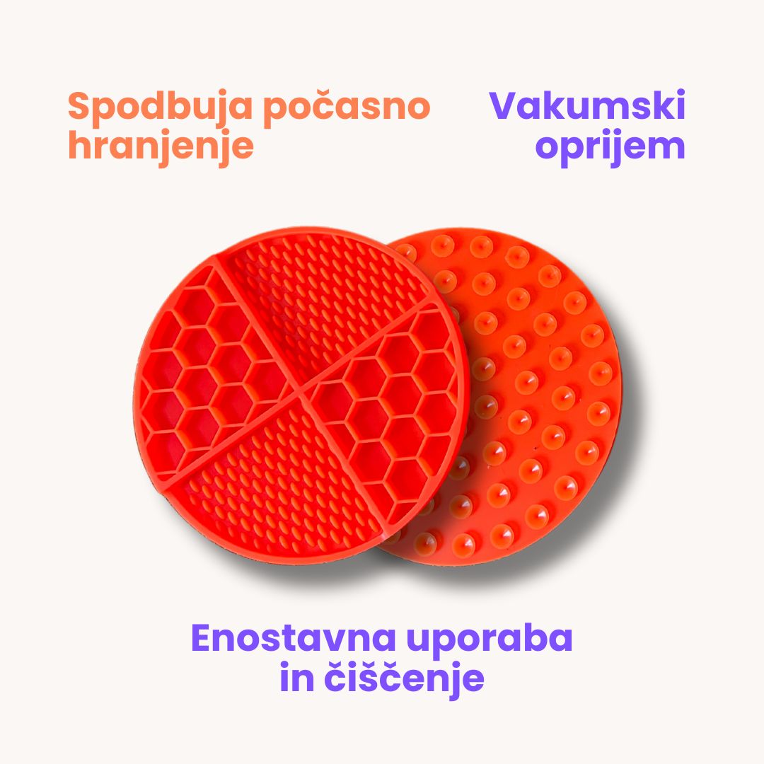 Lick Pad za počasno hranjenje