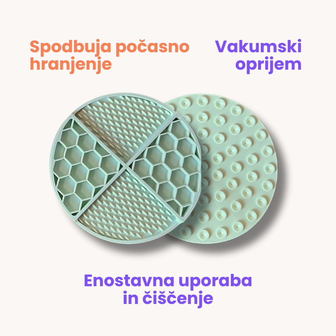 Lick Pad za počasno hranjenje