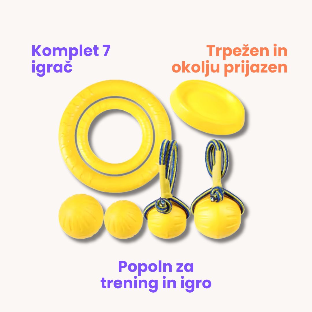Trening komplet igrač za pse