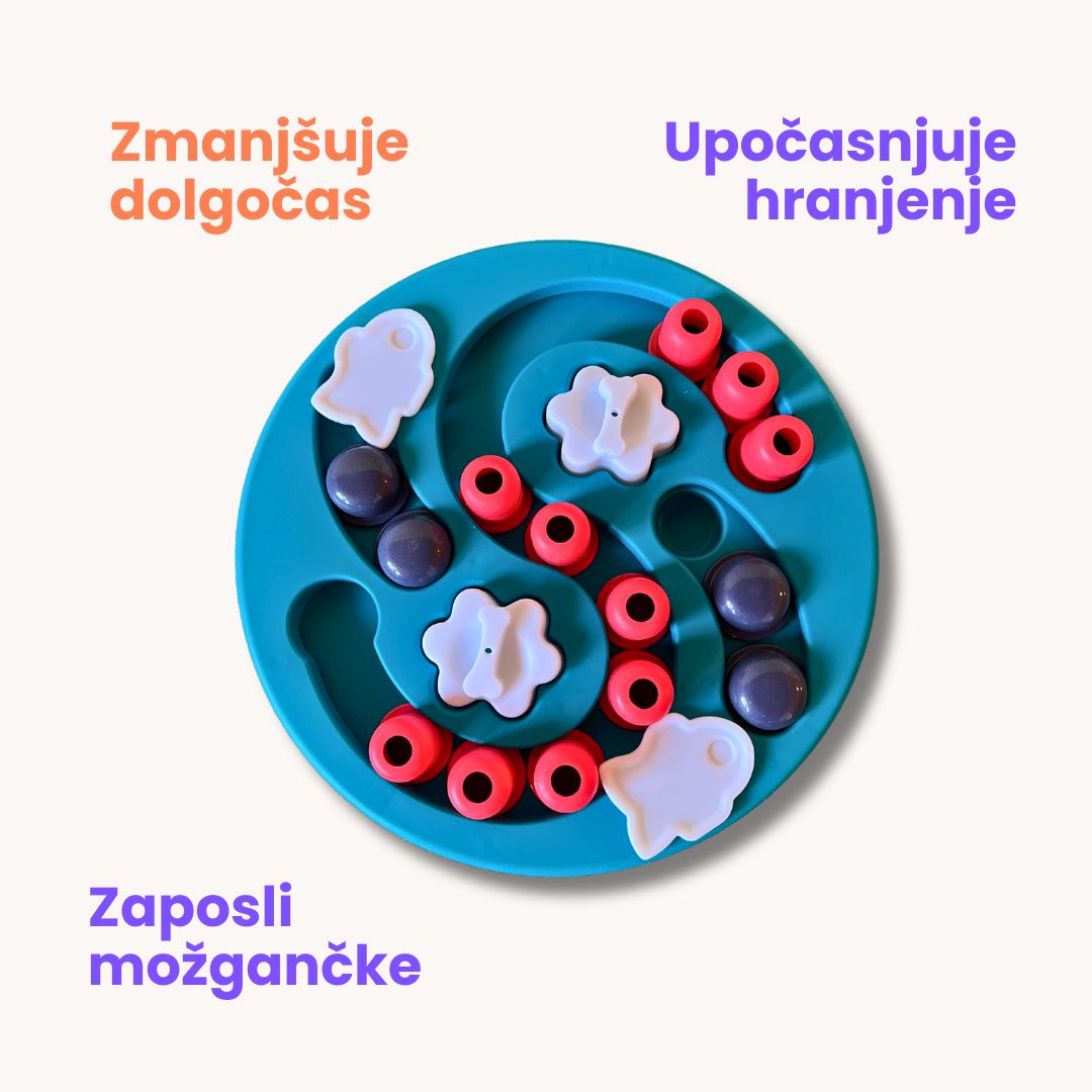 Interaktivna pasja igrača Spin & Slide