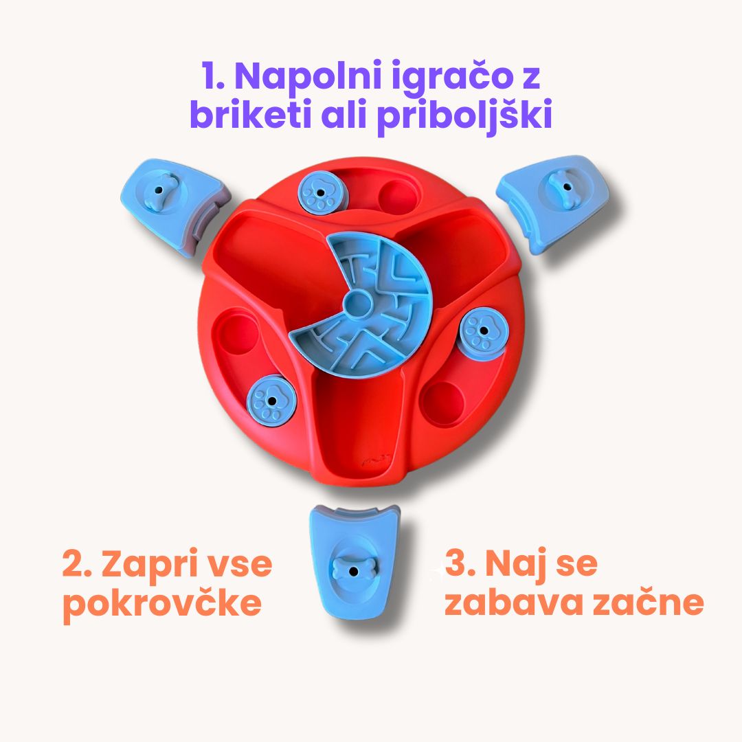 Interaktivna pasja igrača Sniff & Spin