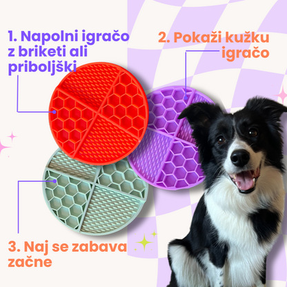 Lick Pad - igrača za počasno hranjenje