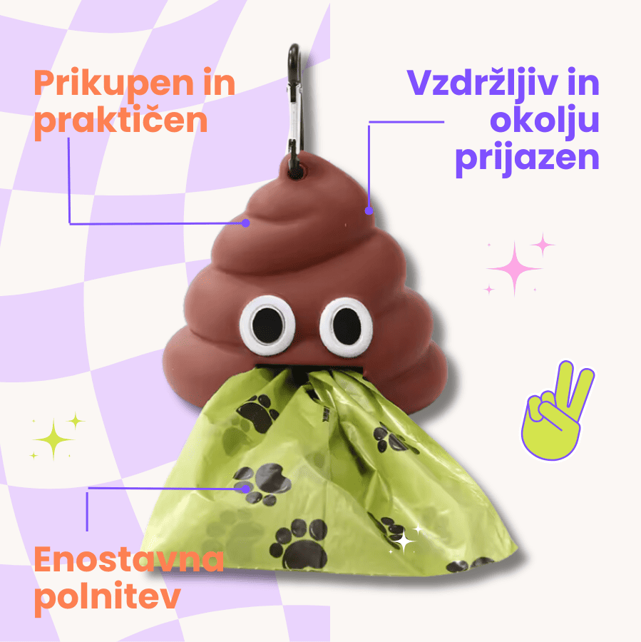 Poop Buddy - nosilec za pasje vrečke