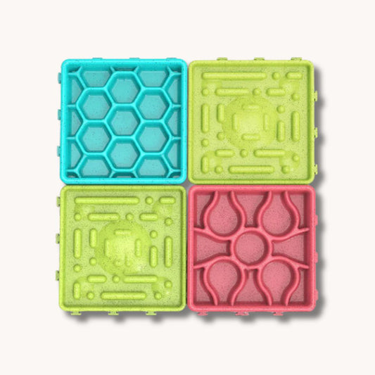 Puzzle lick mat - posoda za počasno hranjenje