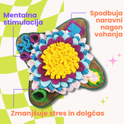 Šnofka flower - snuffle igrača za pse