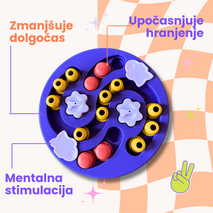 Interaktivna pasja igrača Spin & Slide