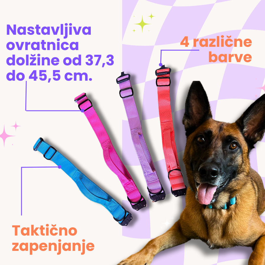 Tactical Paw - taktična ovratnica z ročajem