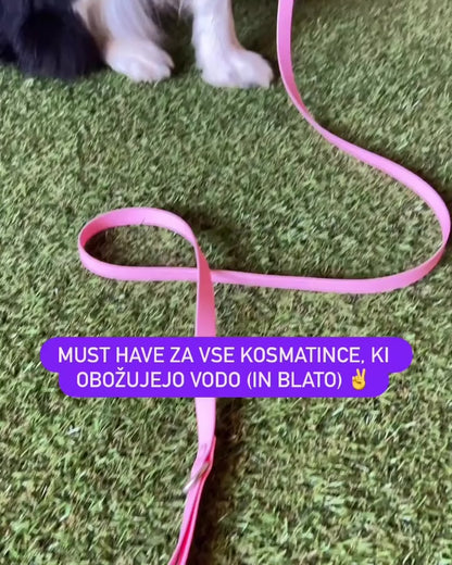 Rain Paw vodoodporen komplet - povodec in ovratnica